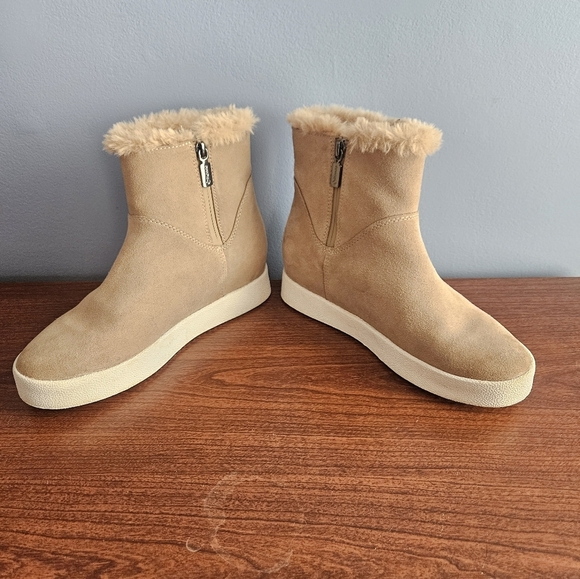 Blondo Haven Waterproof Ankle Boots, Sand Suede, Women's 7.5 M - Picture 1 of 11